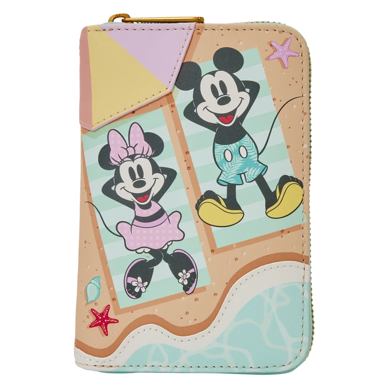 MICKEY & MINNIE - Beach Fun - Wallet LoungeFly