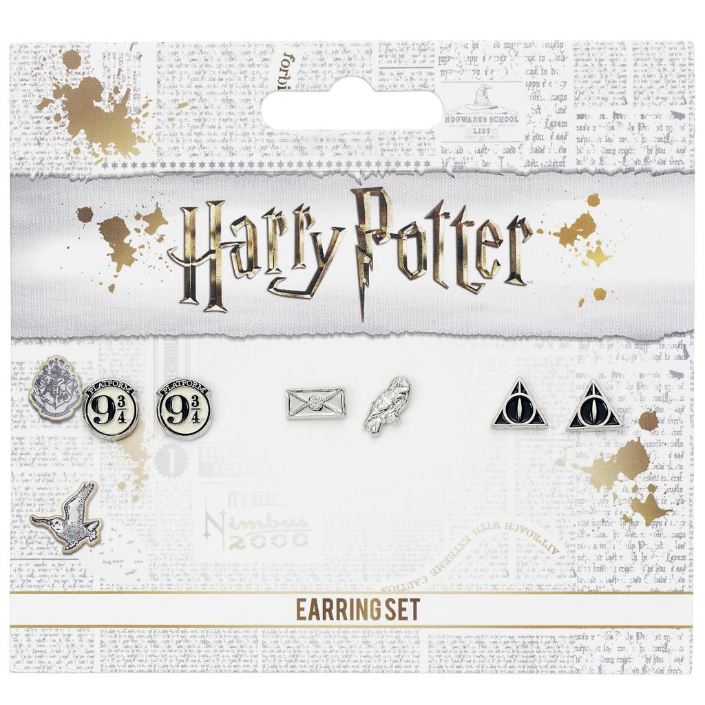 HARRY POTTER - Set of 3 Earrings