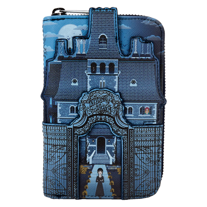 WEDNESDAY - Nevermore Castle - Wallet LoungeFly