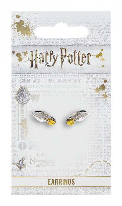 HARRY POTTER - Earrings - Golden Snitch