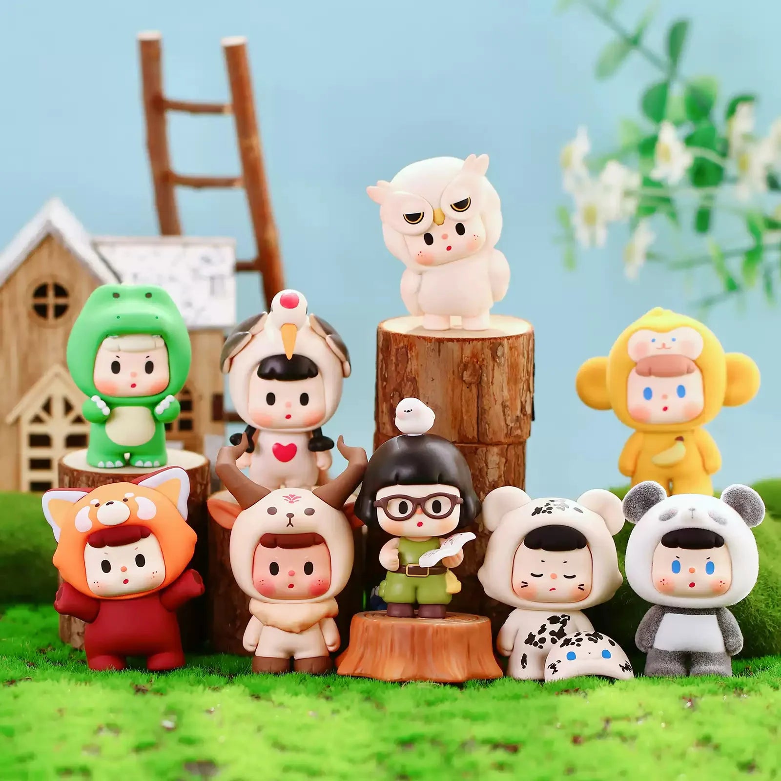 WANG FAN MI TA - Buer Rare Animal Series BLIND BOX (8pcs) - 8cm