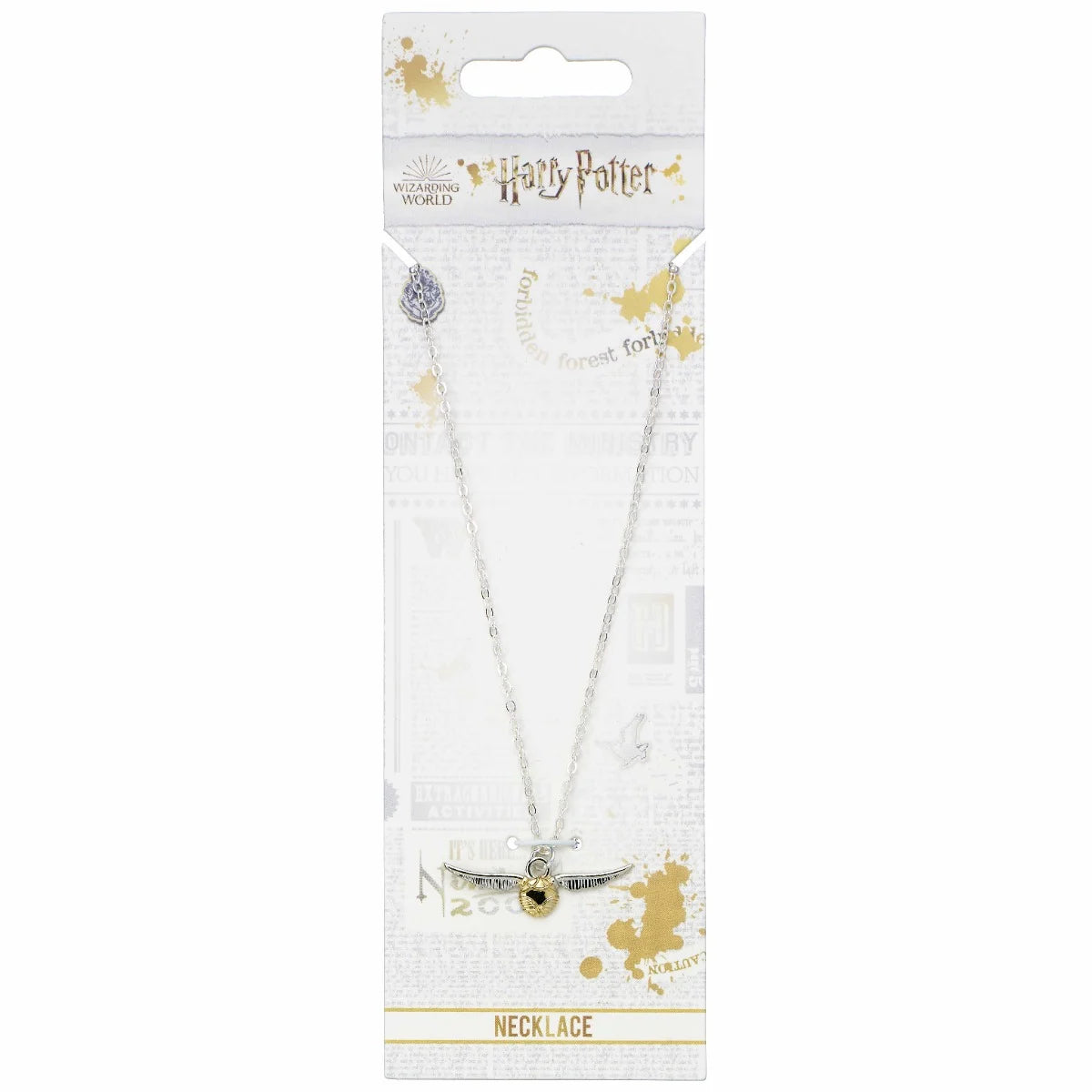 HARRY POTTER - Necklace - Golden Snitch