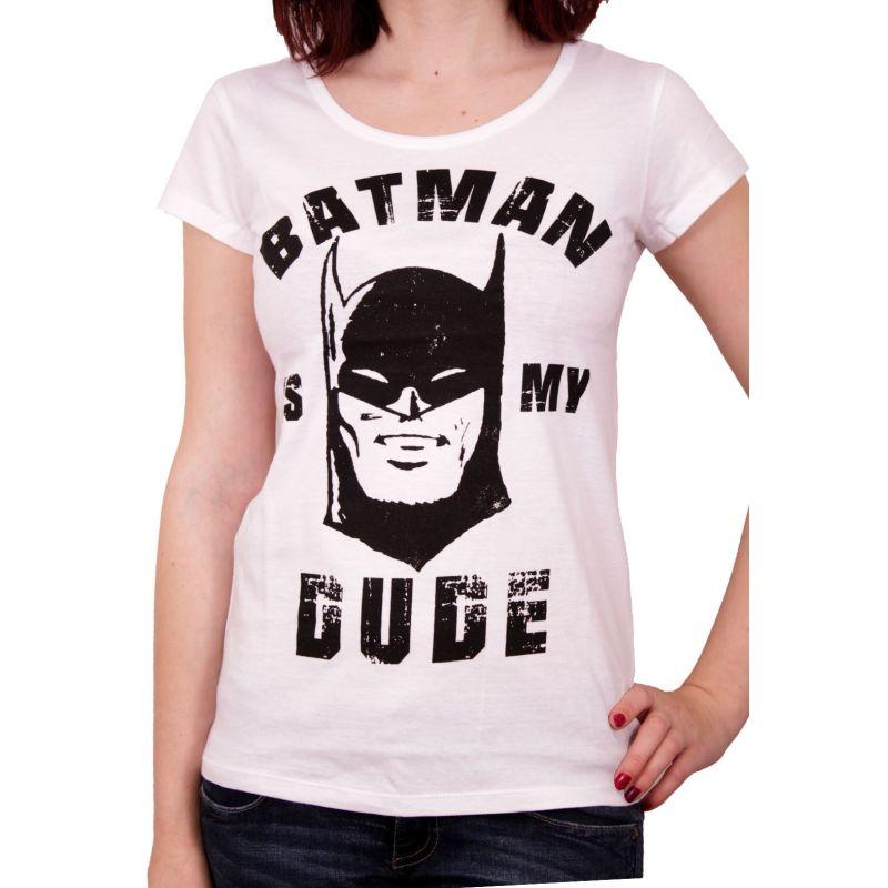 BATMAN - T-Shirt Batman is My Dude - GIRL (M)