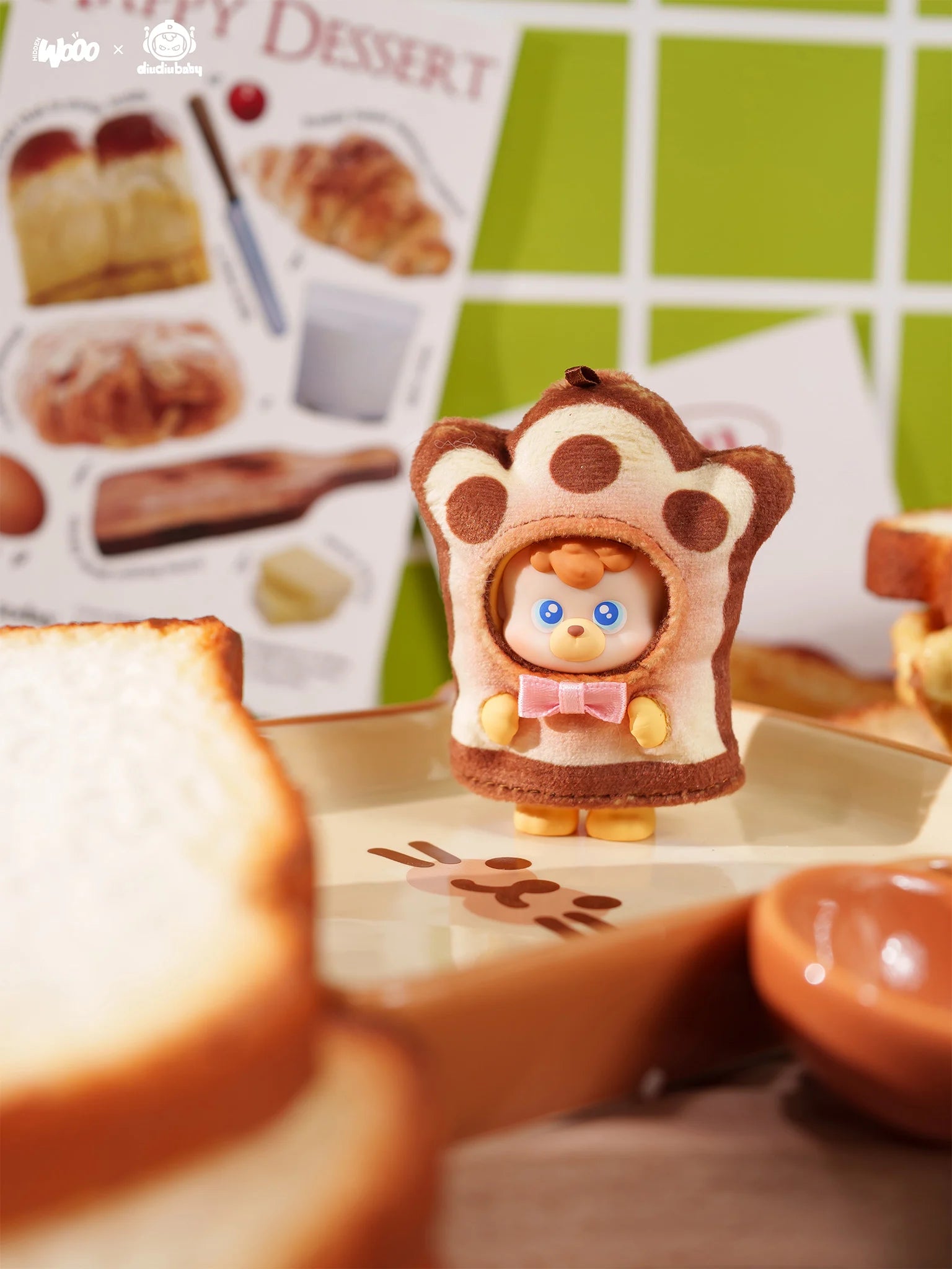 WOOO - Diu Diu Baby Power Bears BLIND BOX (8pcs) - 6cm