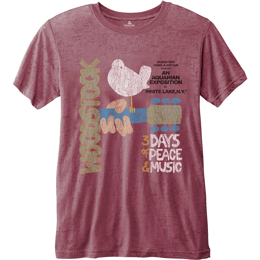 WOODSTOCK - T-Shirt RWC - Classic Vintage Poster (XL)