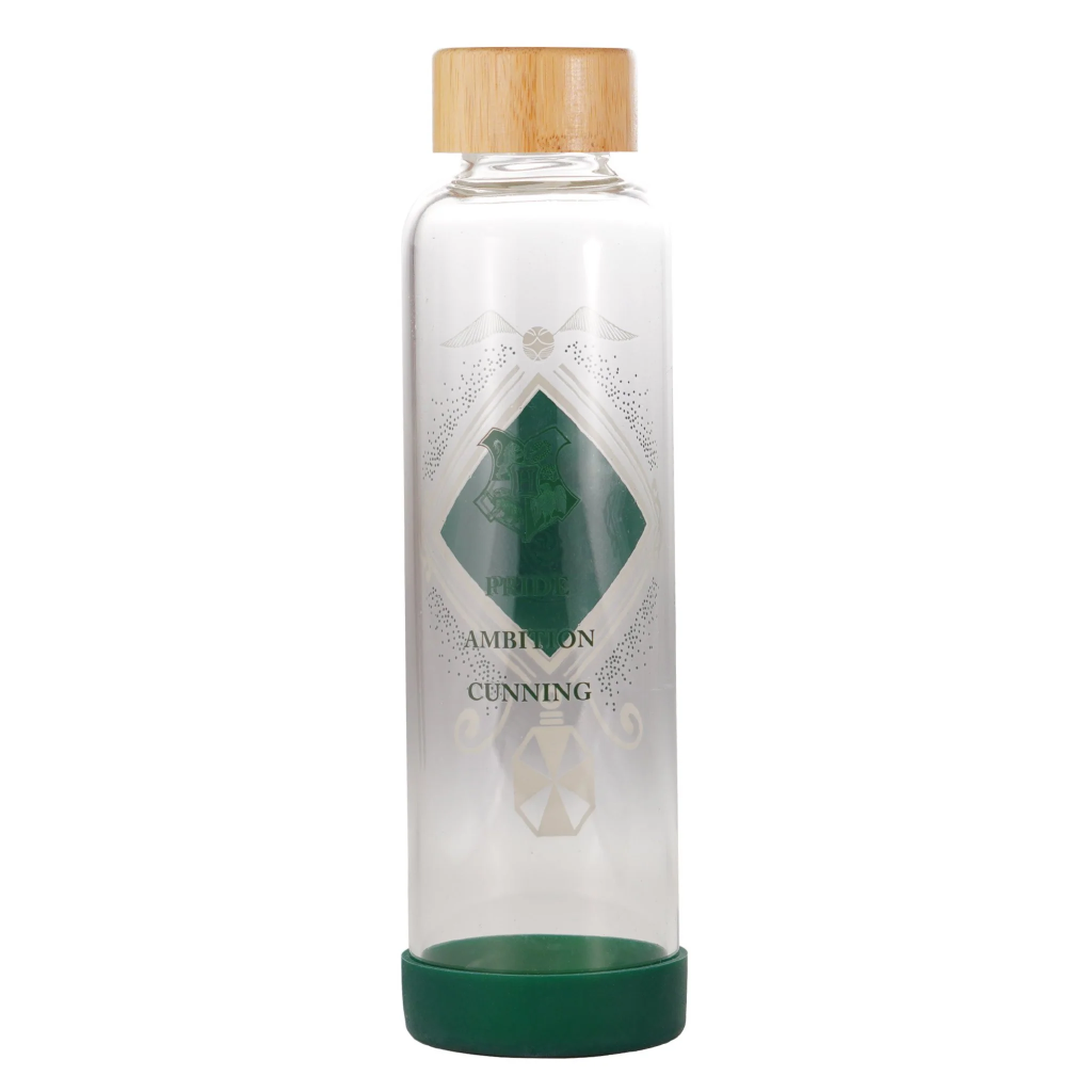 HARRY POTTER - Proud Slytherin - Water Bottle Glass 500ml