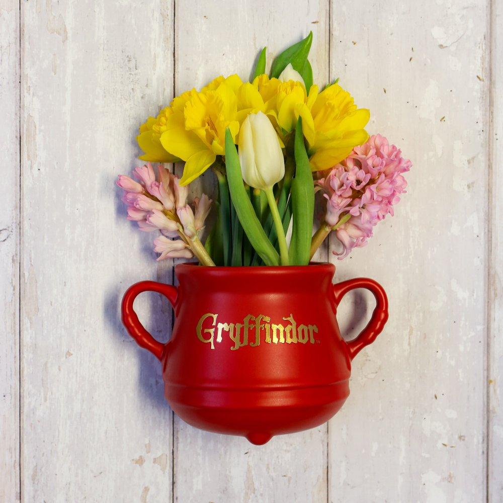 HARRY POTTER - Cauldron Gryffindor - Wall mounted flower pot