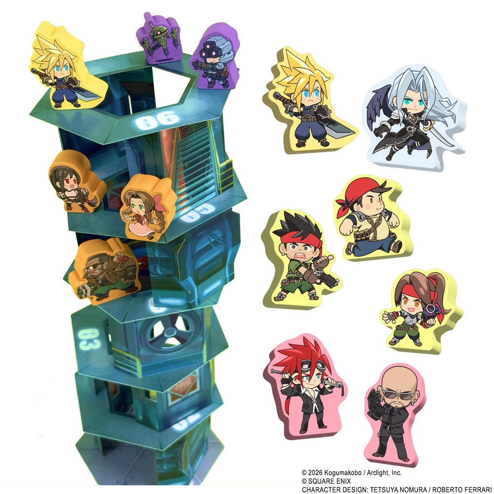 FINAL FANTASY VII - Ascend The Shinra Tower - Board Game