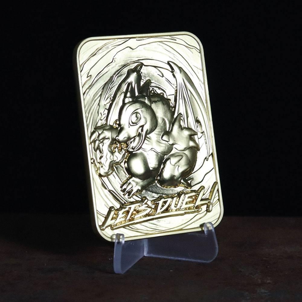 YU-GI-OH! - Baby Dragon - Gold Plated Metal Card Collector