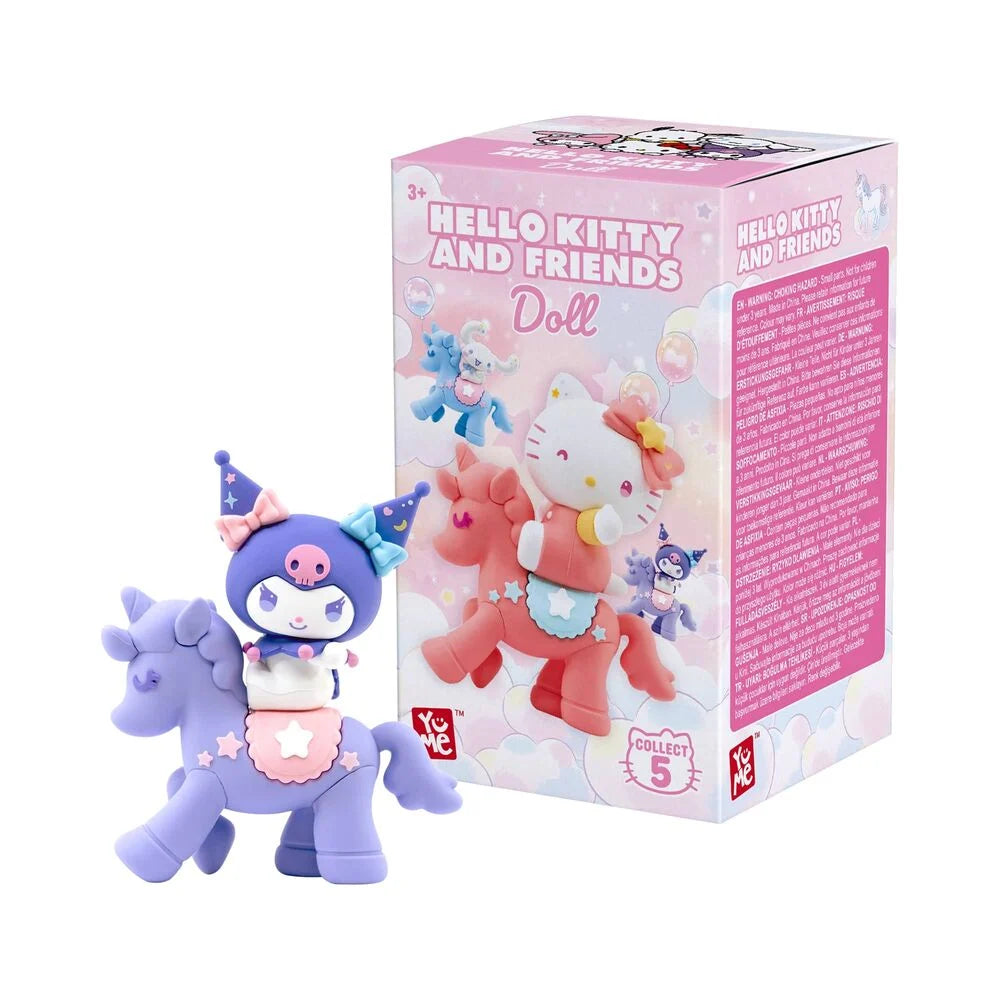 HELLO KITTY - Unicorn Series - Assortiment 12 Fig. 7cm Blind Box