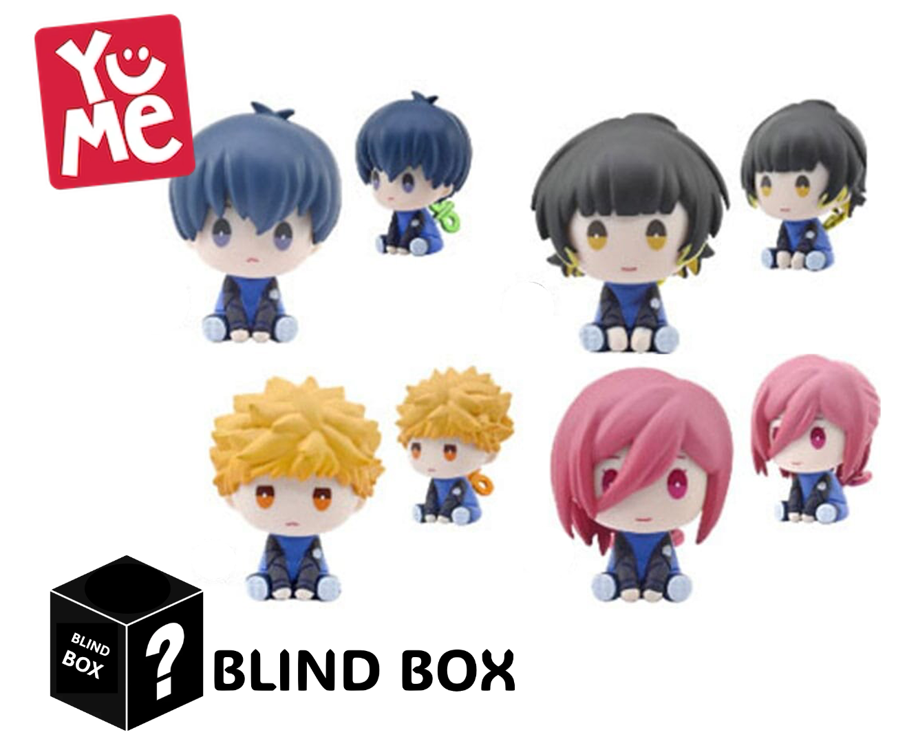 BLUE LOCK - Petatto Clockworks Vol  1 - Assort. 12 Figures Blind Box