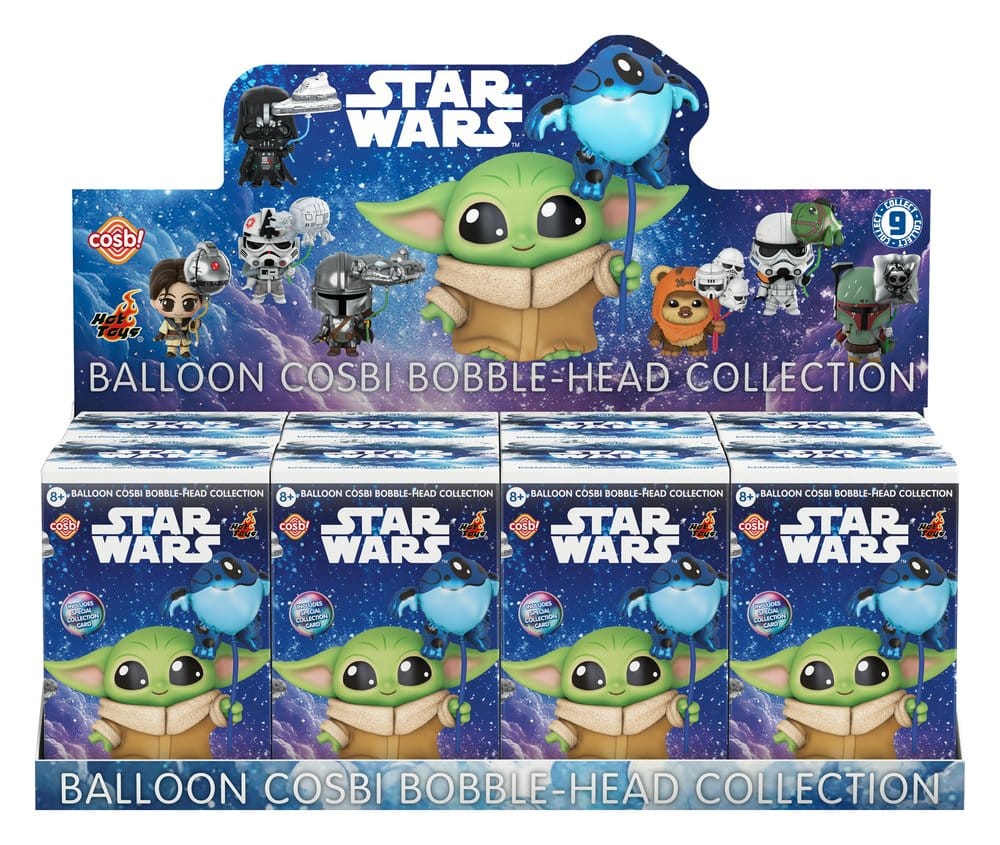 STAR WARS - Balloon - Assort 8 Figurines Cosbi BLIND BOX