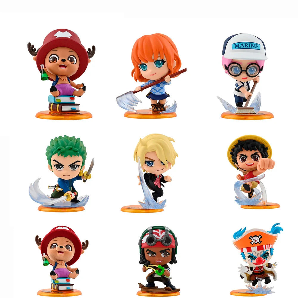 ONE PIECE - Netflix - Assortiment 8 Fig. Cosbi  8cm