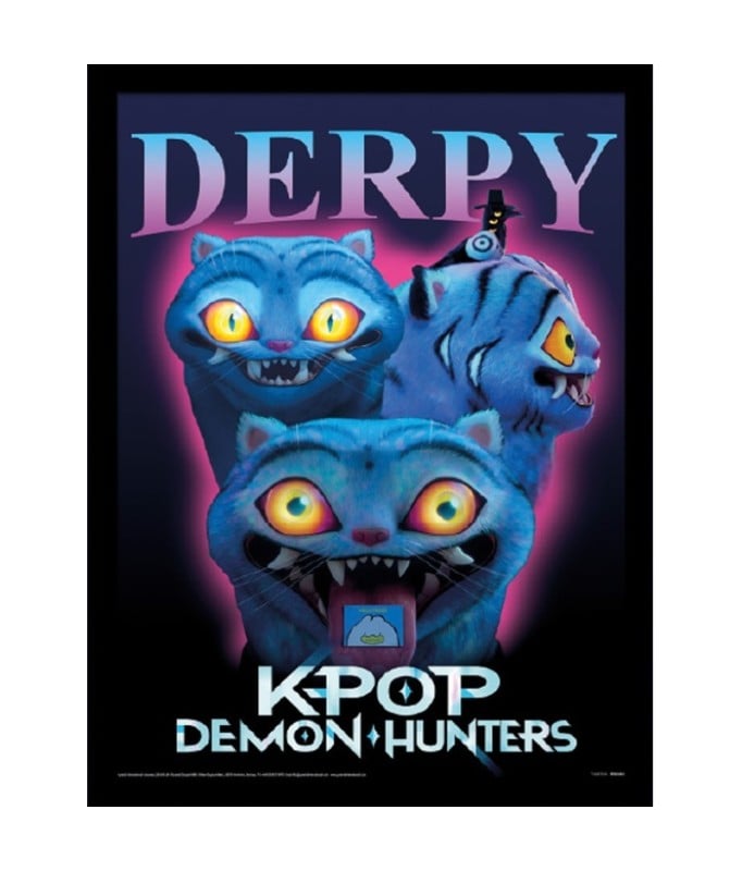K-POP DEMON HUNTERS - Derpy - Collector Print 45x35cm