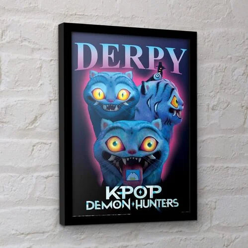 K-POP DEMON HUNTERS - Derpy - Collector Print 45x35cm