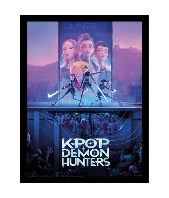 K-POP DEMON HUNTERS - Key Art - Collector Print 45x35cm