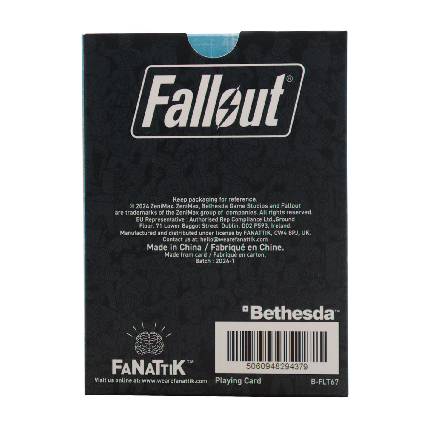 FALLOUT - Playing Cards (52 cards + 2 jokers)