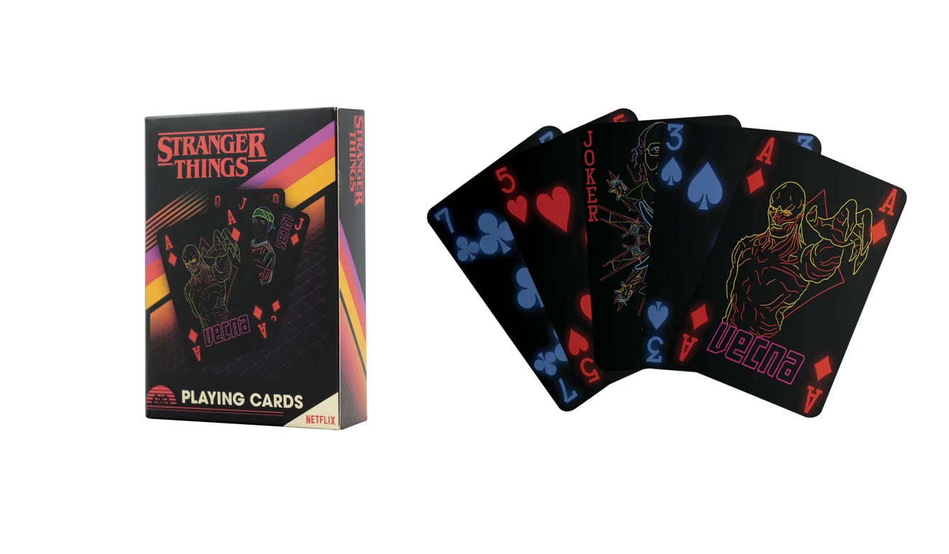 STRANGER THINGS - Playing Cards (52 cards + 2 jokers)
