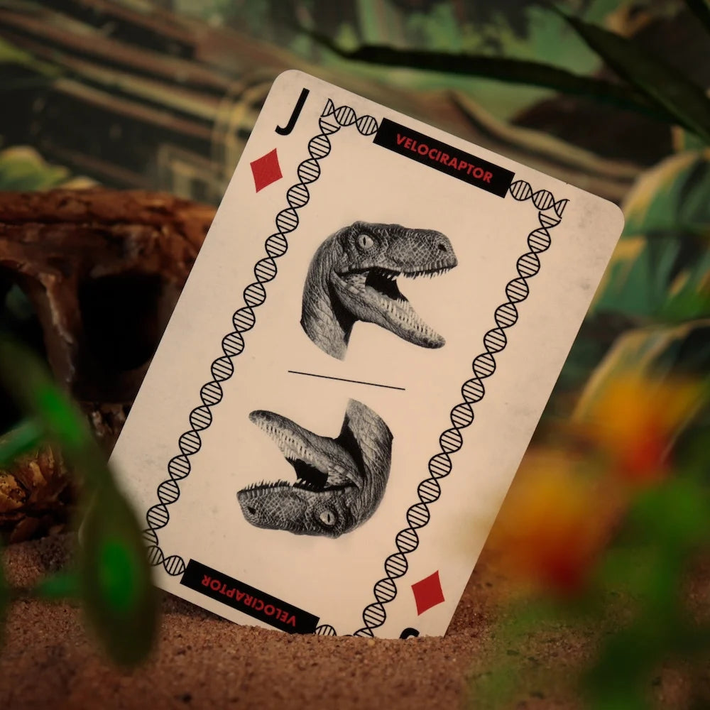 JURASSIC PARK - Playing Cards (52 cards + 2 jokers)