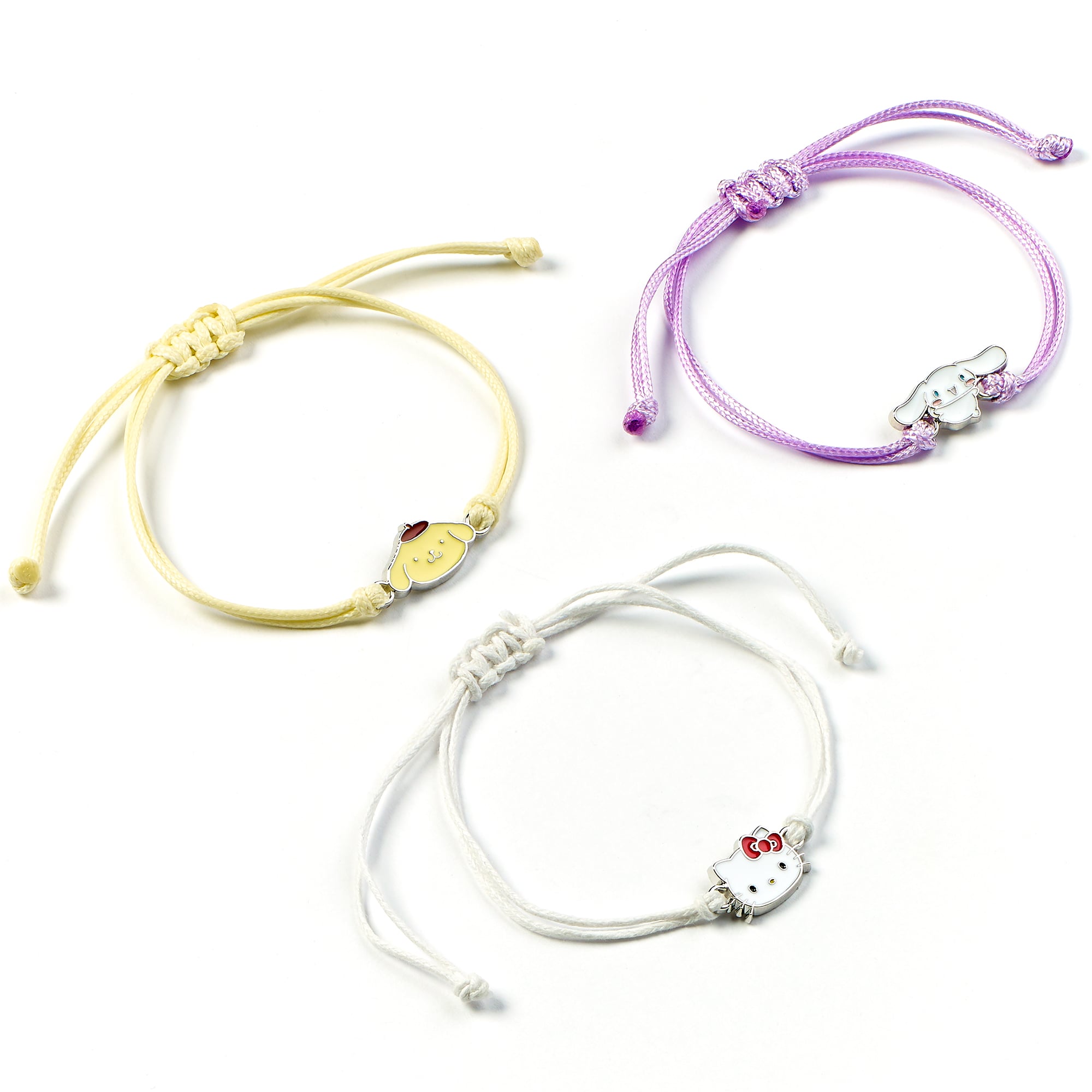 HELLO KITTY & Friends - Set of 3 Friendship Bracelets