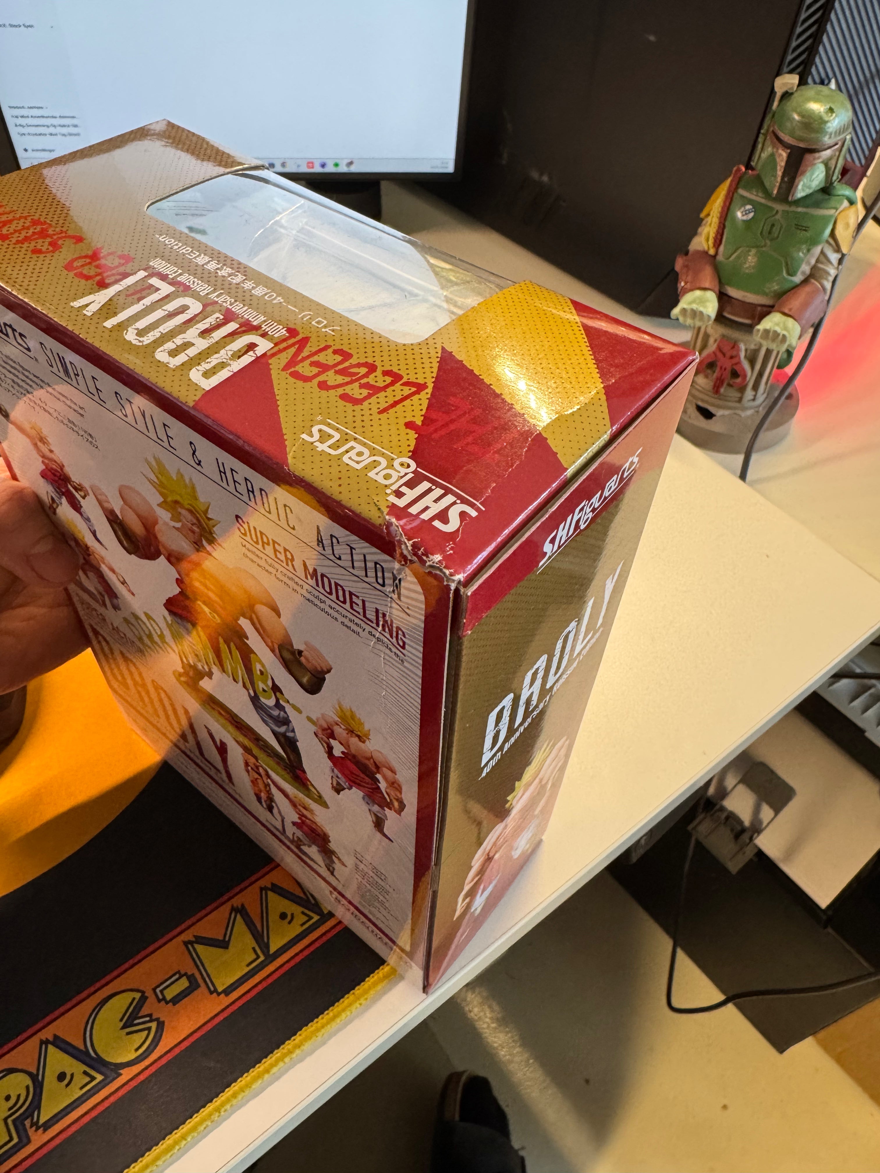 Dragon Ball S.H.Figuarts Action Figure Broly 40th Anniversary Edition 19 cm *Small damage to box*