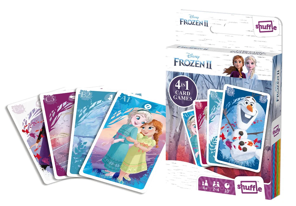 FROZEN 2 - Playing Cards 4 in 1
