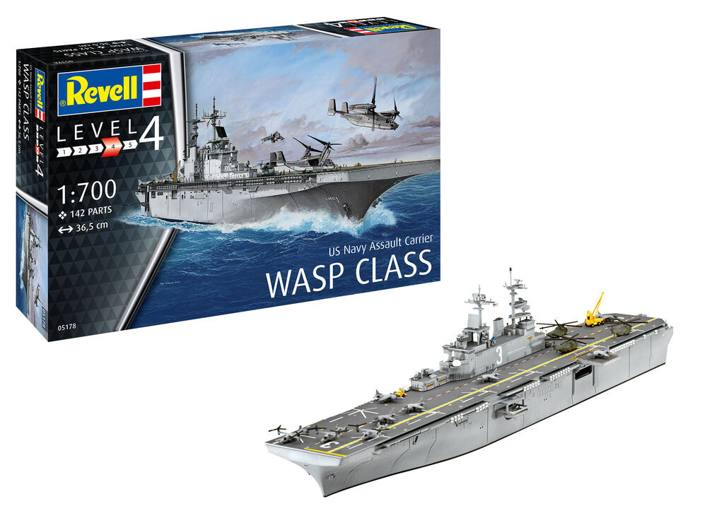 US Navy Assault Carrier WASP CLASS