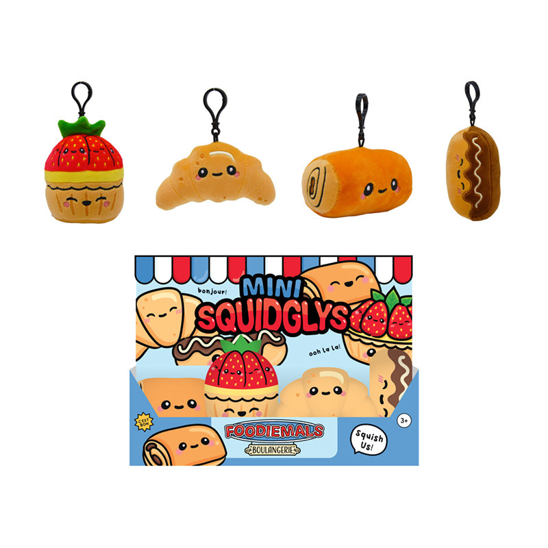 KAWAII - Bakery - Plush Keychain 'Mini Squidglys'
