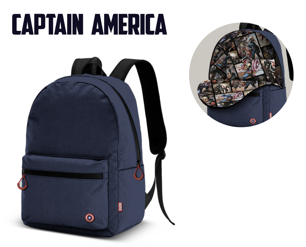 CAPTAIN AMERICA - Backpack BLOCK - '41x30x18cm'
