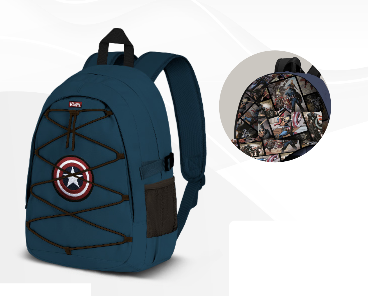 CAPTAIN AMERICA - Backpack FIGHT PRO - '41x30x18cm'