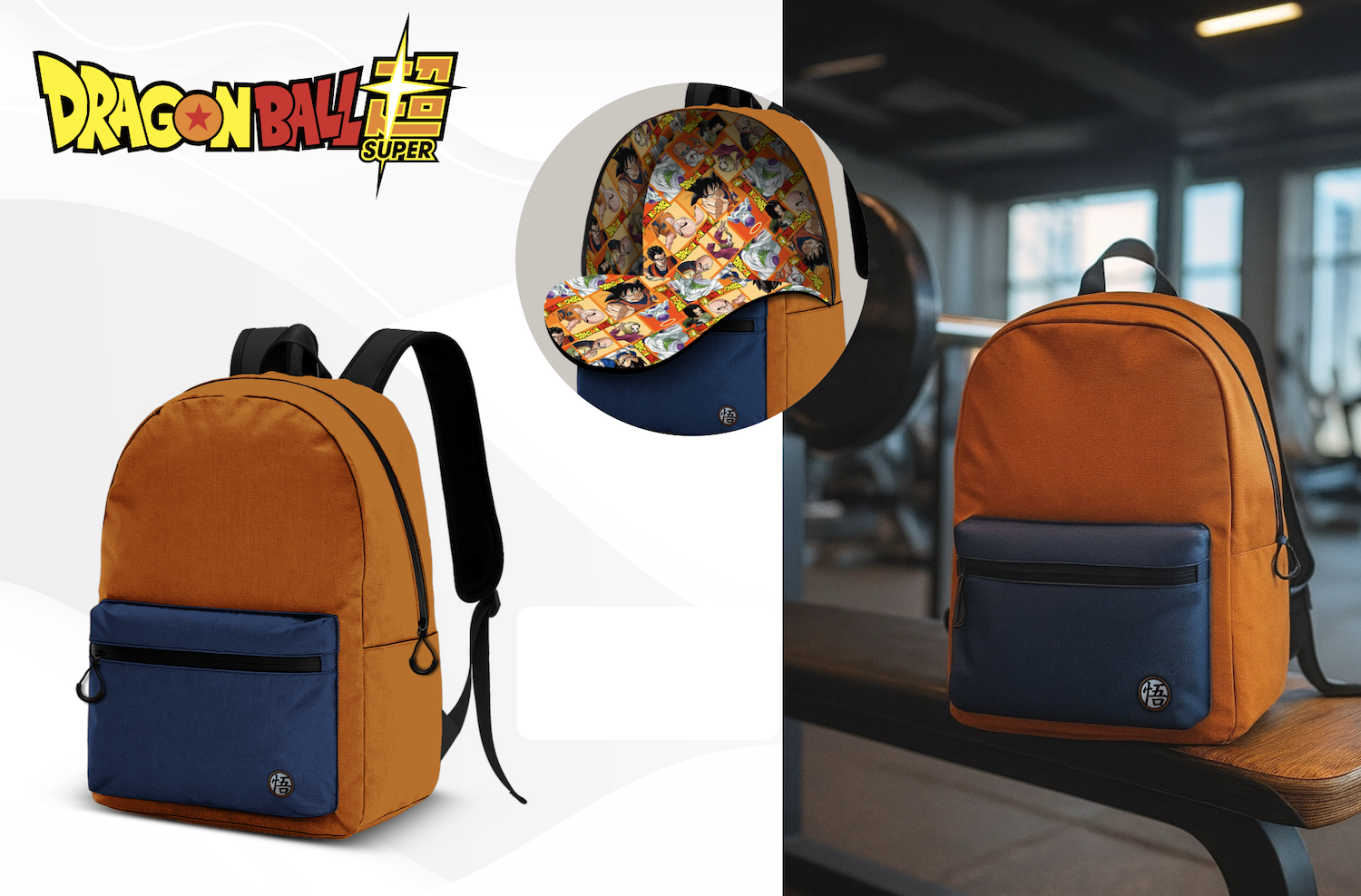 DRAGON BALL SUPER - Backpack BLOCK - '41x30x18cm'