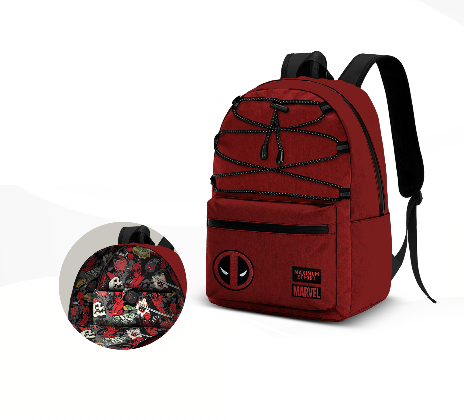 DEADPOOL - Mask - Backpack FAN PRO - '41x30x18cm'