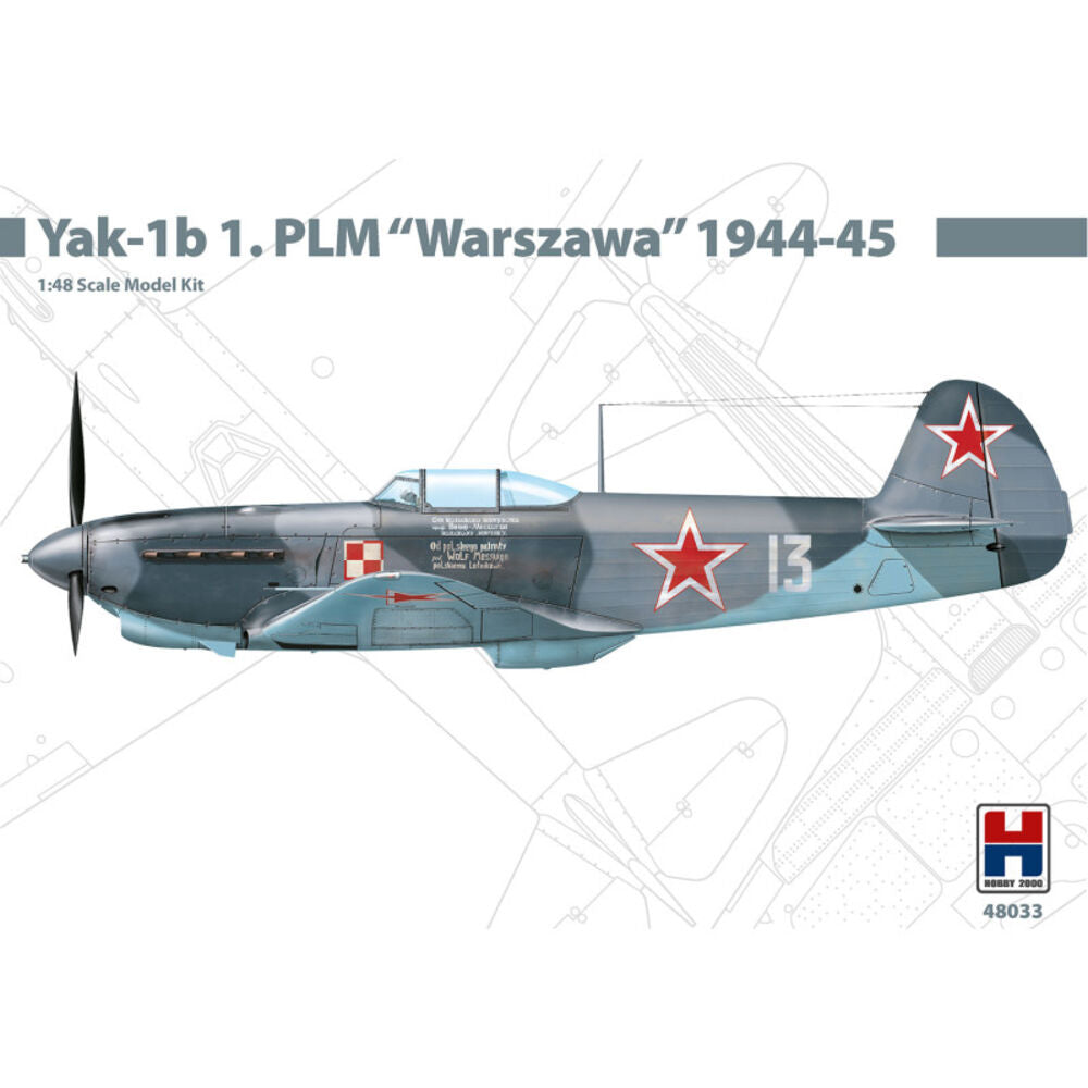 Yak-1b 1. PLM Warszawa 1944-45