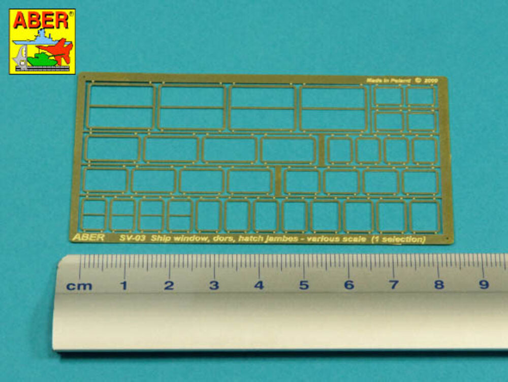 Windows, doors, hatch jambs (1 selection)