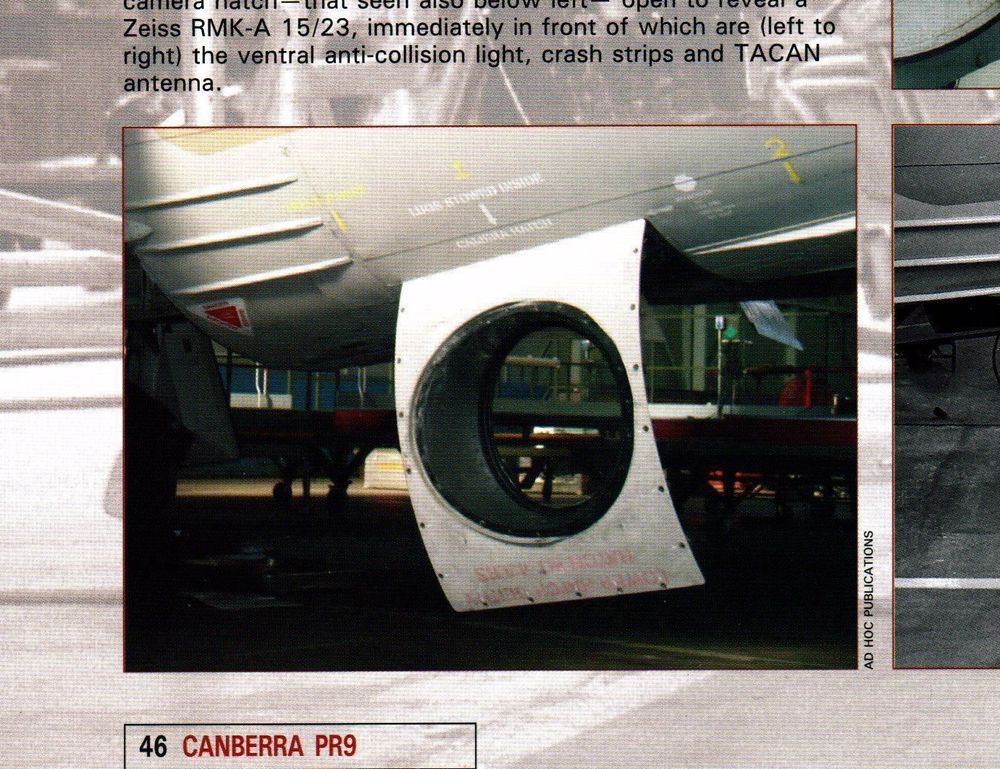 Canberra PR Mk.9 Exterior set