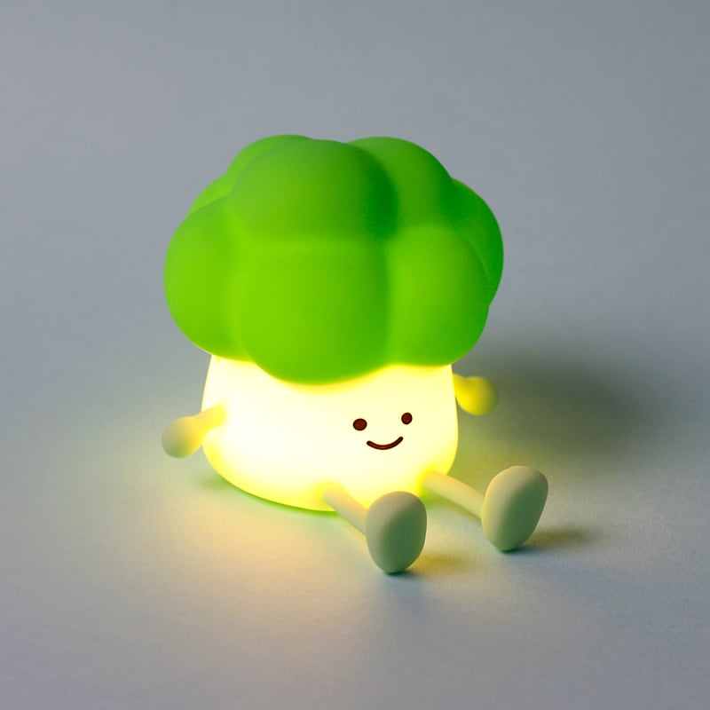 KAWAII - Broccoli - Phone Holder & Rechargeable Lamp 4,3inch