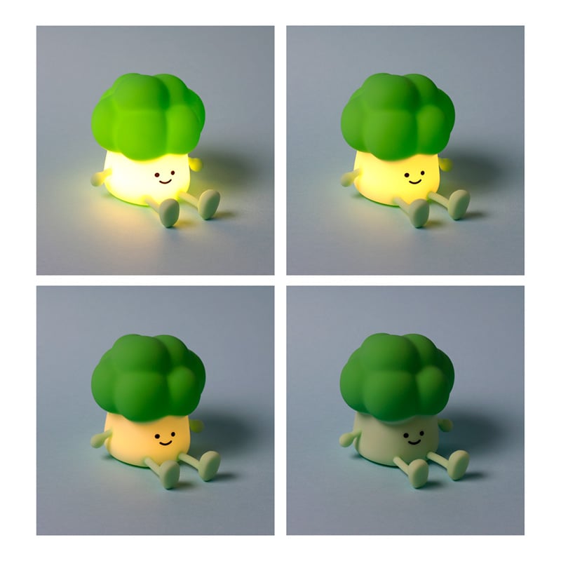 KAWAII - Broccoli - Phone Holder & Rechargeable Lamp 4,3inch