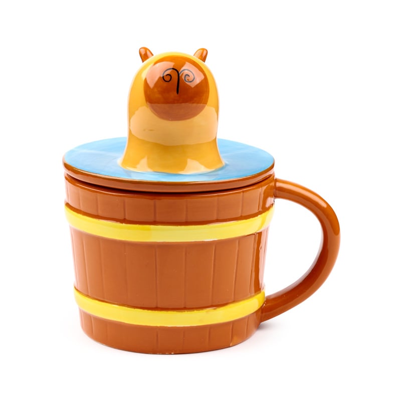 KAWAII - Duke the Capybara - Mug 11oz + 3D Lid