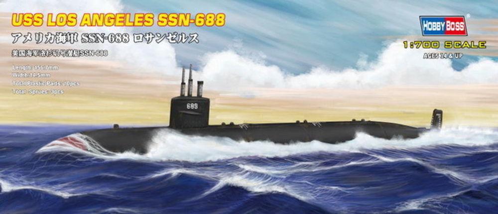 USS Navy Los Angeles submarine SSN-688