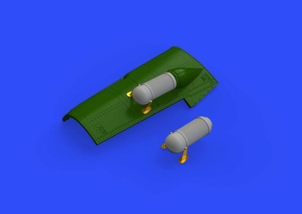 Bf 109G tropical filter for Tamiya