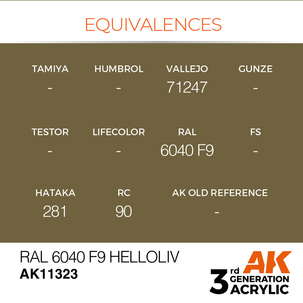 RAL 6040 F9 Helloliv