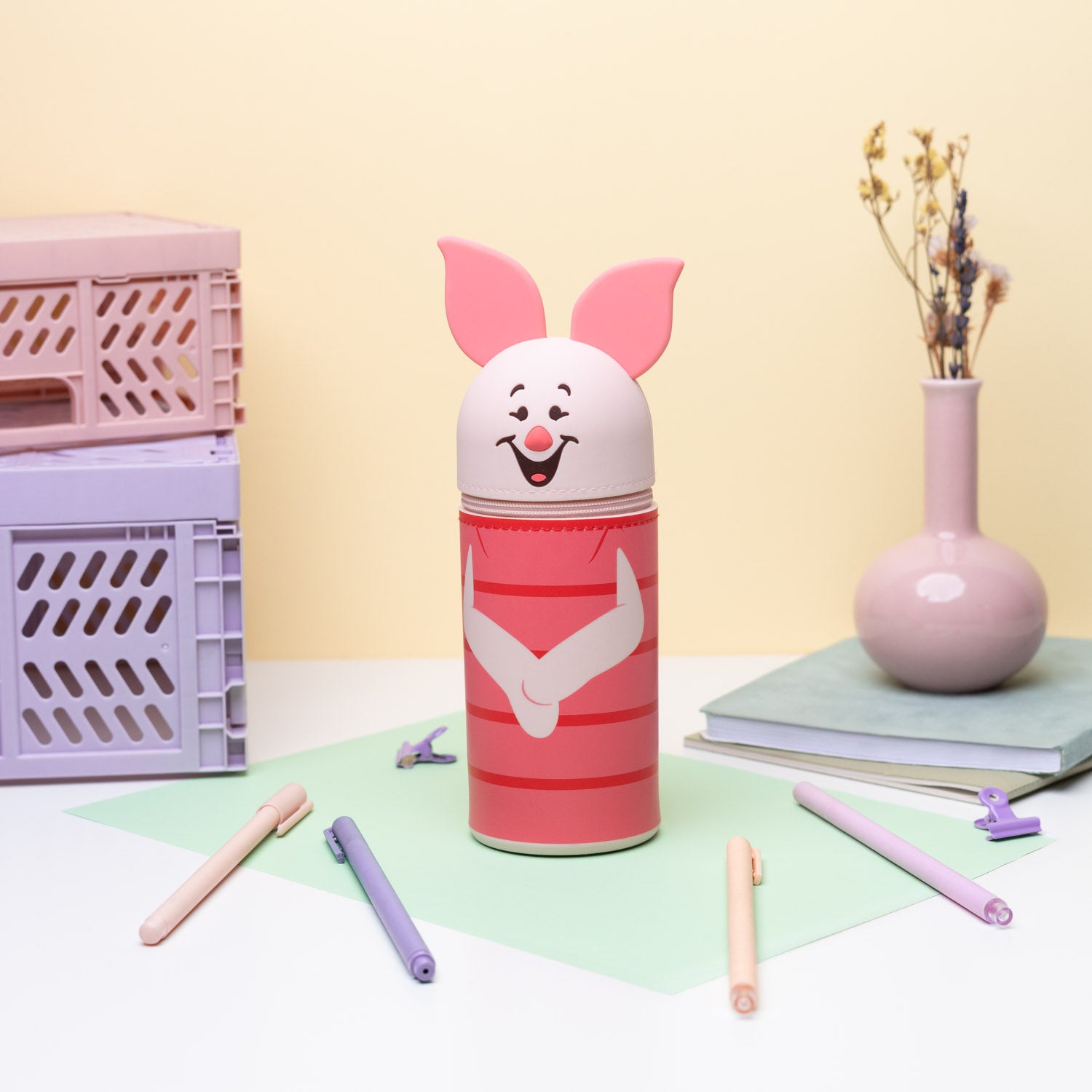 WINNIE THE POOH - Piglet - Heady - 3D Silicon Pencil Case