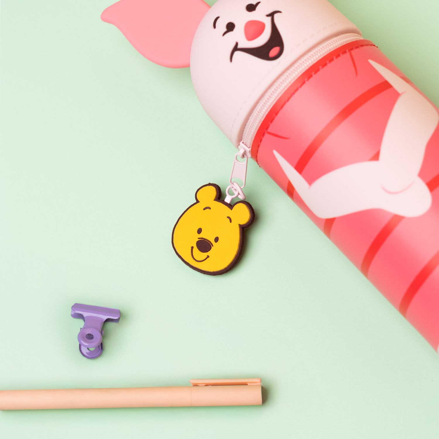 WINNIE THE POOH - Piglet - Heady - 3D Silicon Pencil Case