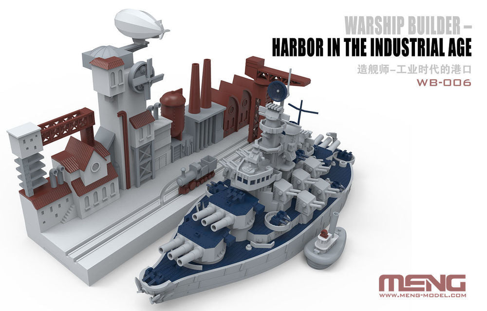 Warship Builder-Harbor In The Industrial Age (CARTOON MODEL)