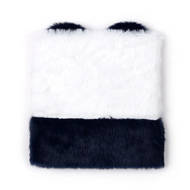 KAWAII - Adoramals Panda - Premium Fluffy Notebook