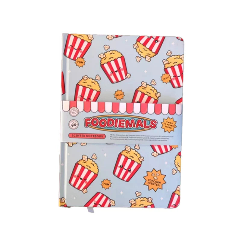 KAWAII - Popcorn - Premium Scented Notebook A5 Size