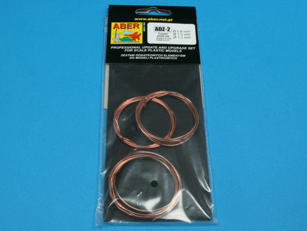 Wires set (diameter 0,8 1,0 1,2 mm , lenght 1m each)