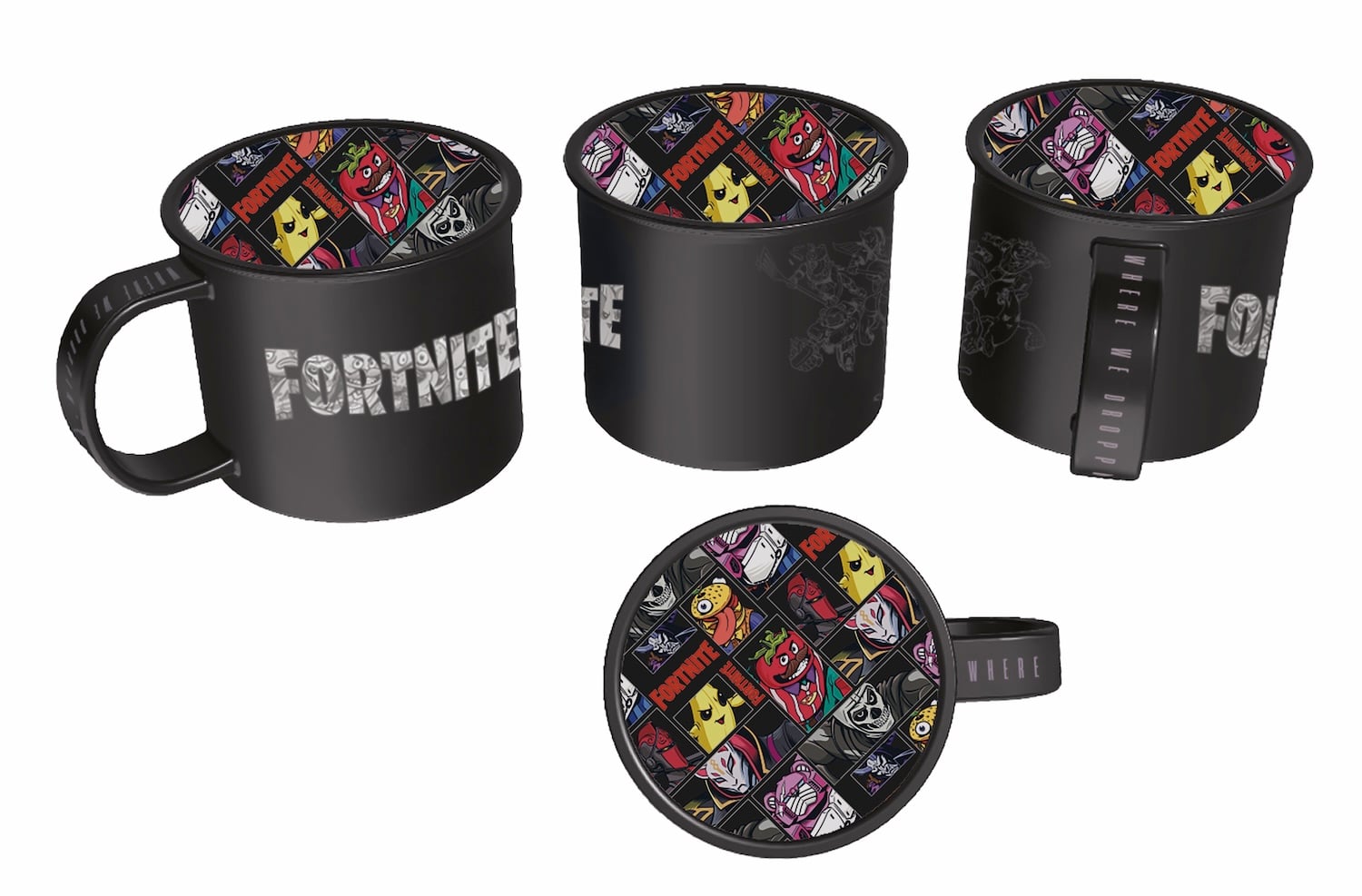FORNITE - Where we droppin´? - Engraved Jumbo Mug - 14,8oz