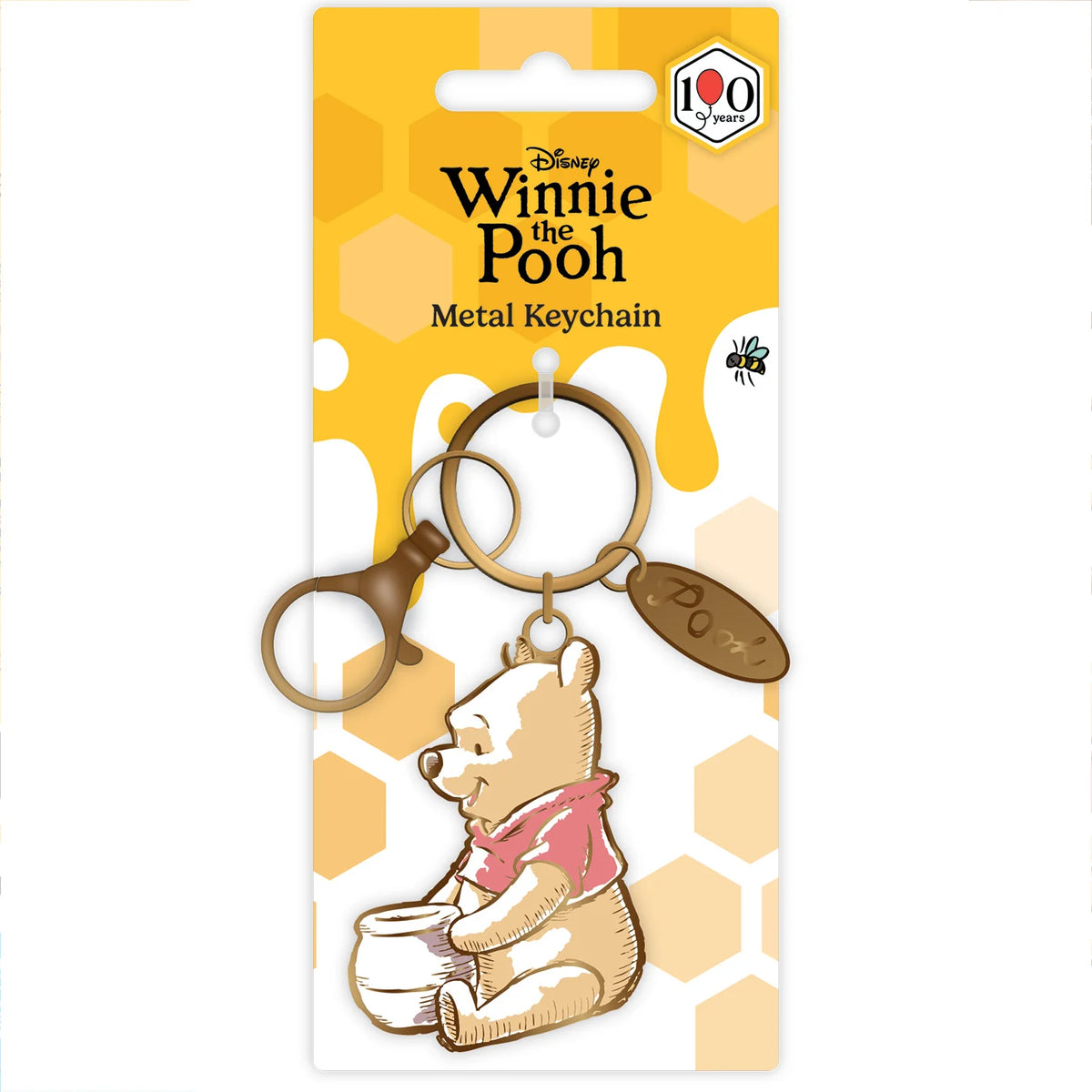 WINNIE THE POOH - Hunny - Metal Keychain