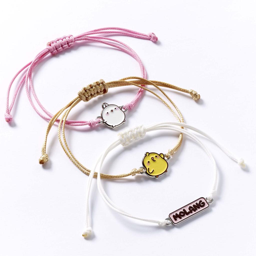 MOLANG & Piu Piu - Set of 3 Friendship Bracelets